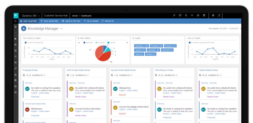 dynamics 365 for service industries