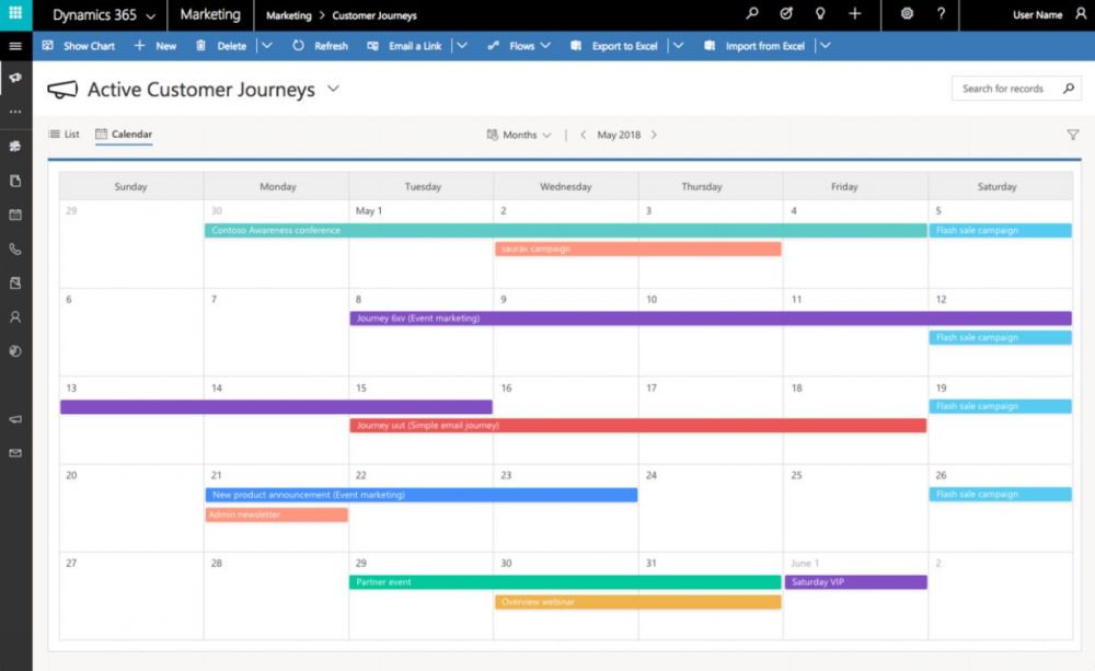 Dynamics 365 October Update New features for Marketing CRM