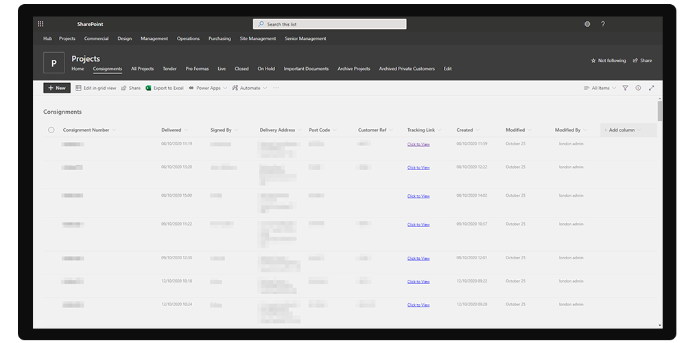 sharepoint for project management