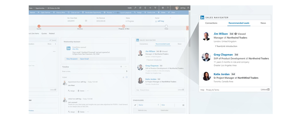 dynamics 365 Linkedin