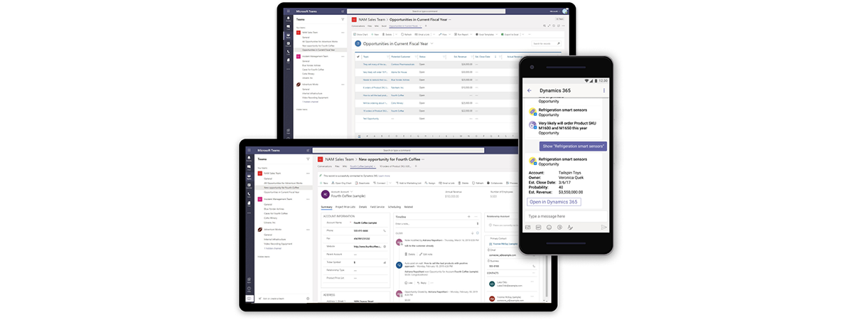 dynamics 365 team integration