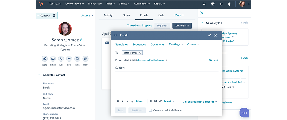 dynamics 365 vs hub