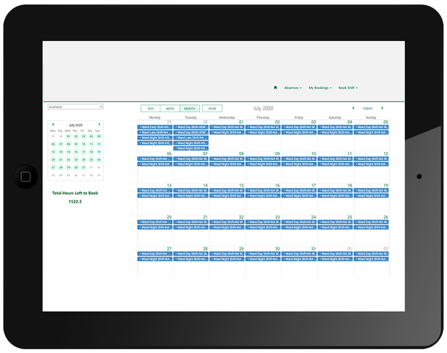 Digital Rostering Software